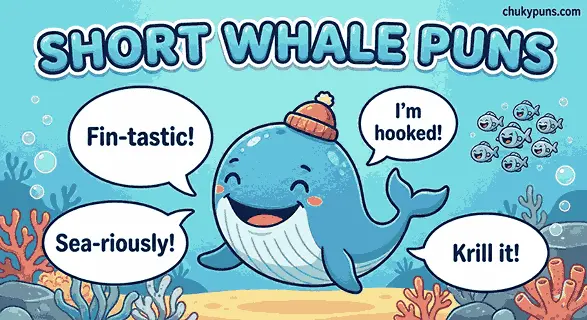 180+ Hilarious Whale Puns & Jokes That'll Make a Splash 6 Short_Whale_Puns