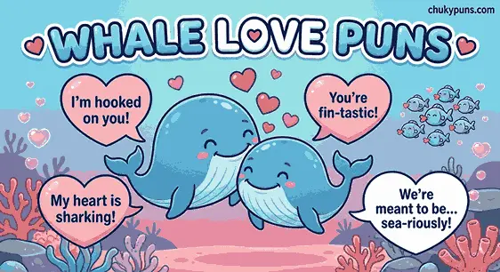 180+ Hilarious Whale Puns & Jokes That'll Make a Splash 5 Whale_Love_Puns