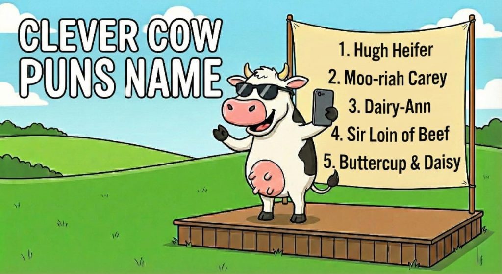 clever cow puns Name