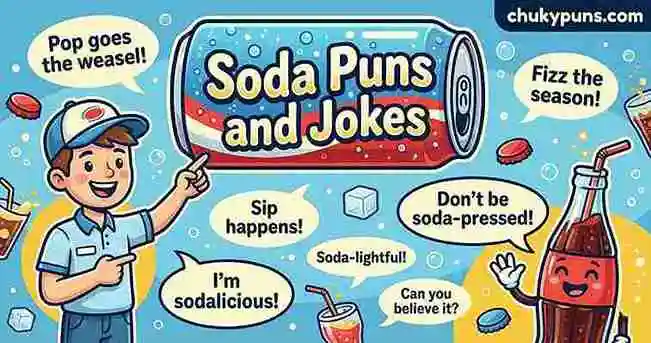 Home 16 Soda puns and Jokes