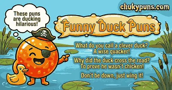 funny duck puns