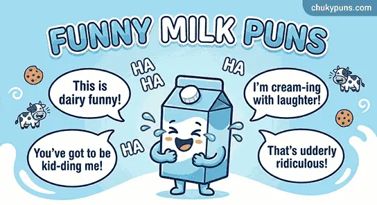 Milk Puns and Jokes: A Complete Collection for Every Occasion 8 funny-milk-puns