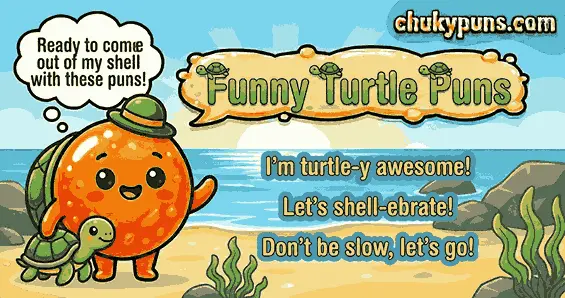 funny turtle puns
