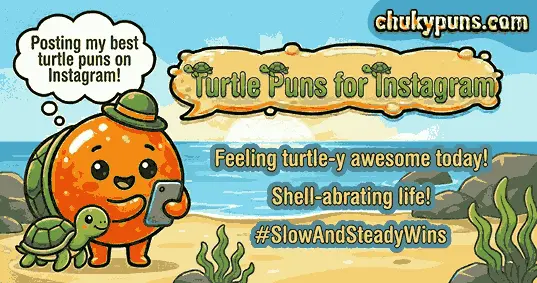 turtle puns for instagram