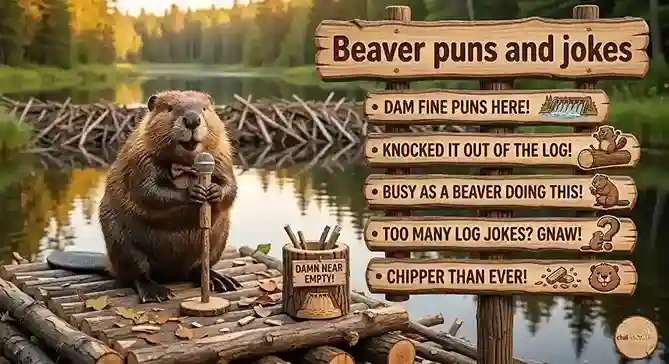 Beaver puns and jokes