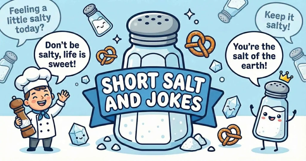 Short Salt Puns and Jokes