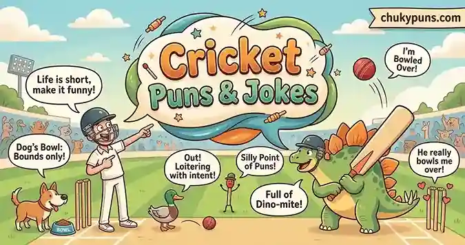 Cricket Puns & Jokes
