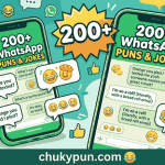 WhatsApp Puns & Jokes