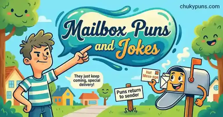 Mailbox puns and jokes