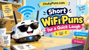 Short WiFi Puns for a Quick Laugh
