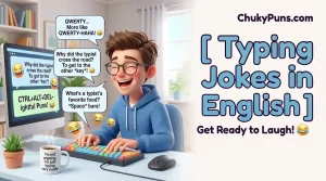 typing jokes in english